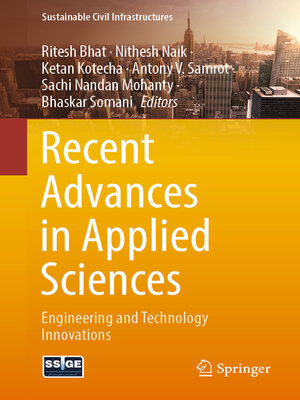 cover image of Recent Advances in Applied Sciences